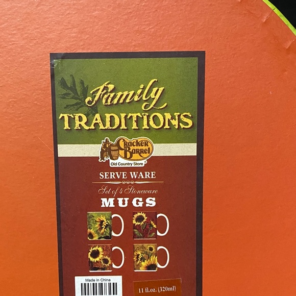 NIB/NWTSunflower Design Mug Set - Picture 3 of 3